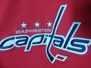 Washington Capitals NHL stitched Youth XL Jersey,  MIKE GREEN 52 Reebok RED EUC 2