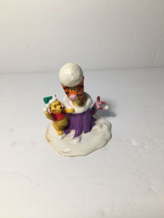 Vintage Disneys Winnie The Pooh Christmas Figurine