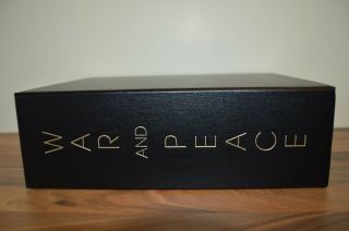 War And Peace - Leo Tolstoy - Folio Society 2006 - Limited Edition