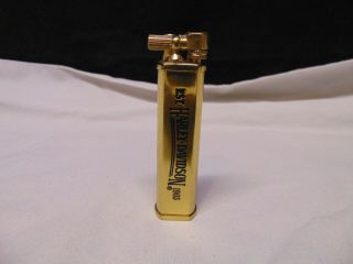 Harley Davidson Hd Gold Color Cigarette Lighter 3 1/4 " Casablanca Brass