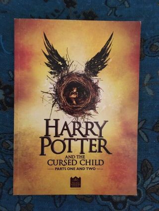 Signed Harry Potter And The Cursed Child Theatre Programme - J.  K.  Rowling