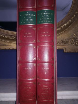 A Dictionary Of The English Language Samuel Johnson First Edition 1755 Longman