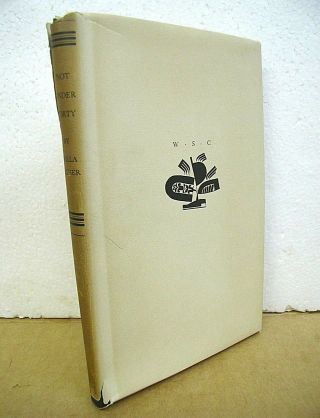 Not Under Forty By Willa Cather 1936 Hb/dj Signed Limited First Edition