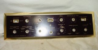 Hh Scott Lk - 72 Amplifier Front Panel Faceplate