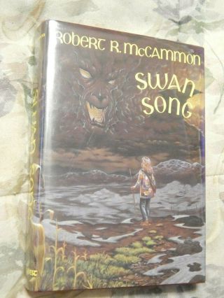 Robert R.  Mccammon - Swan Song - Dark Harvest,  1989,  Signed Limited Edition.  …