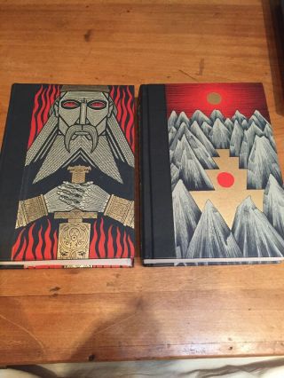 Folio Society The Icelandic Sagas Volumes Vols 1 And 2 With Slipcases 3