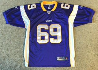Reebok Authentic NFL Minnesota Vikings Jared Allen Men ' s NFL Jersey - 50 XL 3