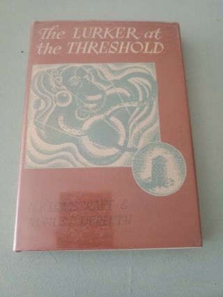The Lurker At The Threshold By H.  P.  Lovecraft; Arkam House 1945 1st Edition