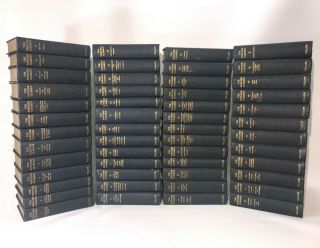 Harvard Classics 1909 - 14 Complete Set (1 - 50),  Lectures Blue Cloth P F Collier