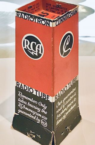 (1) Rca 2a5 Vacuum Tube - Nos - Nib - - Vintage - In