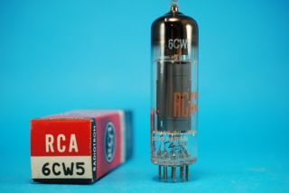 Rca 6cw5 El86 Nos Nib Vacuum Pentode Power Output Tube Valve Rohre (g)