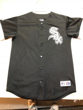 Mark Buehrle Chicago White Sox Jersey Size Small Black Majestic