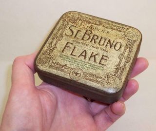 Vintage/antique Ogdens Liverpool St Bruno Flake Tobacco Tin