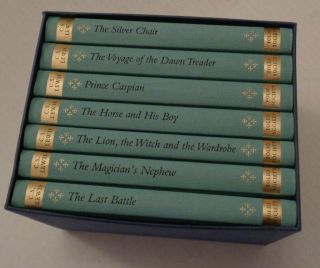 The Chronicles Of Narnia C S Lewis 7 Book Boxed Set As Unread Folio Society