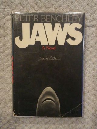1974 Jaws,  Peter Benchley True 1st Edition 044 Doubleday