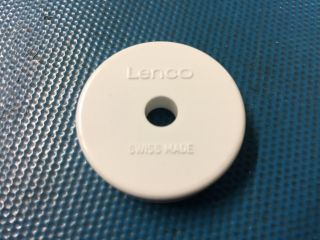 Rare Vintage Nos Swissmade Lenco 45 Rpm Plastic Adaptor