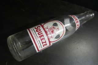 Sweet Squeeze Acl Vintage Soda Bottle / 10 Oz.  / Orleans / 1964 / Love