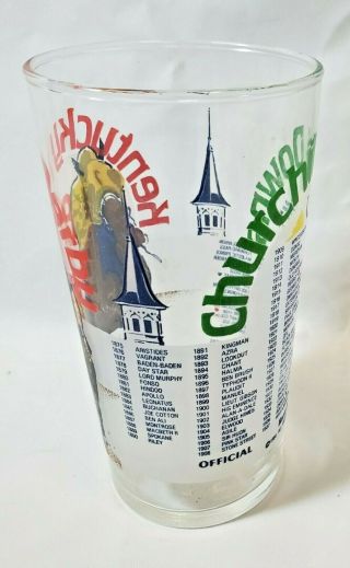 Vintage 1984 Kentucky Derby Churchill Downs Julep Glass 2