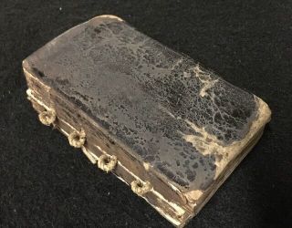 18th Century Book Of Common Prayer Hand Dated 1717 And Signed