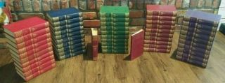 Harvard Classics " Rainbow " Complete Set W Lectures And Guide 1937