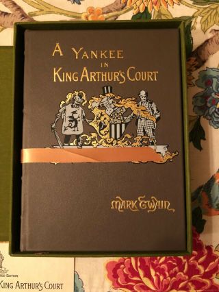 Easton Press A Connecticut Yankee Deluxe Limited Edition Number 300 W/box