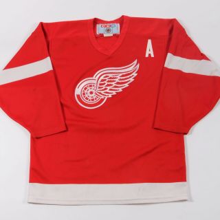 Vintage Detroit Red Wings Sergei Fedorov Jersey Size Mens Large 90s Ccm