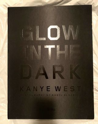 2009 Kanye West Glow In The Dark Dlx Signed Hardcover Book Cd Oop Clamcase