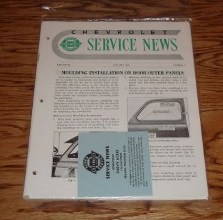 1948 Chevrolet Service News Magazines Complete Year 48 Chevy