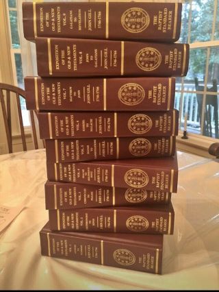 John Gill’s - Exposition Of The Old And Testament (9 Volume Set)