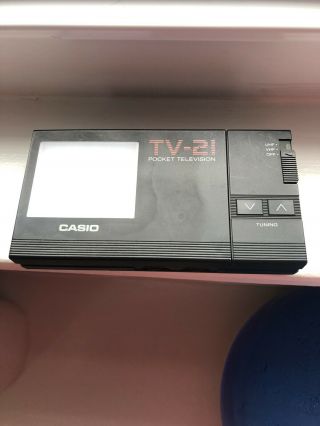 Casio Tv - 21 Pocket Television