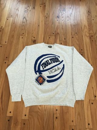Vintage 1997 Ncaa Final Four Basketball Crewneck Sweatshirt Size Xl