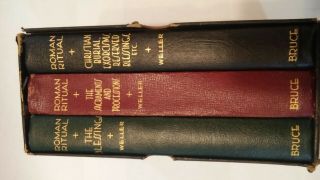 The Roman Ritual In 3 Volumes (volume 1 - The Sacraments And Processions) ; (vo. 3