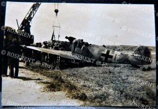 Ww2 Malta - German Me 109 Shot Down By Aa At Luqa Airfield - Photo 8 By 5.  5cm