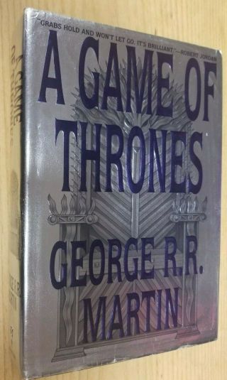 Game Of Thrones By George R.  R.  Martin,  1996 Hardcover,  1st Ed/1st Printing
