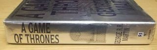 Game of Thrones by George R.  R.  Martin,  1996 Hardcover,  1st Ed/1st Printing 2