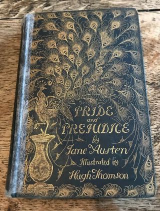 Pride And Prejudice Jane Austen Illustr.  By Thomson Peacock Edition 1895 Reprint