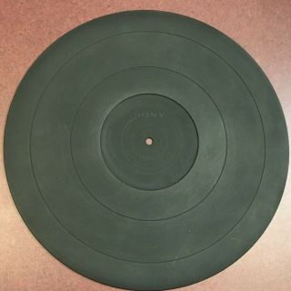 Sony Ps - X7 Turntable Parts - Rubber Mat (11 - 5/16 ",  7 - 1/2 - Oz) (70803004)