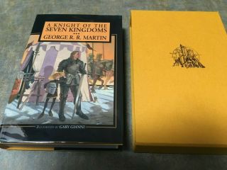 Knight Of The Seven Kingdoms George Rr Martin Signed Subterranean Press Limited