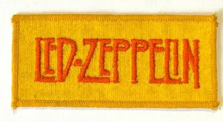Led Zeppelin - Logo - Old Og Vtg 1970 