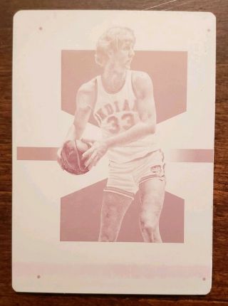 Larry Bird 2016 - 17 National Treasures Printing Plate True 1/1 Boston Celtics 36