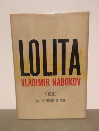 Lolita By Vladimir Nabokov (1955) 1st Us Edition Hardcover Novel