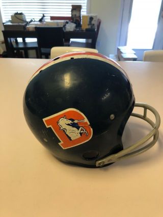 Vintage Denver Broncos Football Helmet Rawlings Hnfl - N Small Youth
