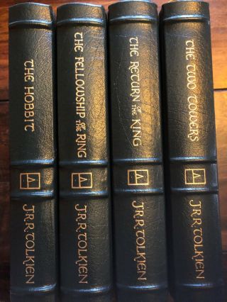 Easton Press J R R Tolkien Set Of 4
