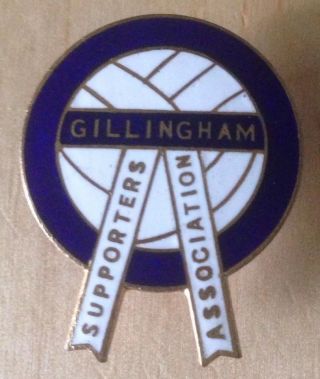 Vintage Gillingham Supporters Association Football Club Badge