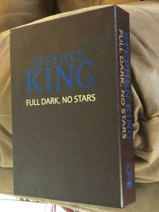 Full Dark,  No Stars Stephen King Slipcased Limited 1st Edition.  Cemetery Dance 3