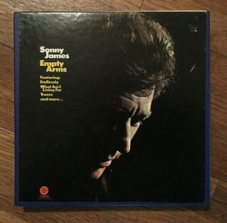 Sonny James Empty Arms On 4 Track Stereo Reel To Reel Tape.  For 1/4 " Tape Decks.