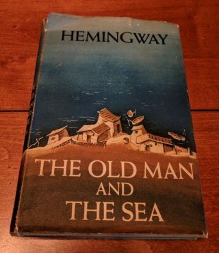 1st Edition Ernest Hemingway The Old Man In The Sea