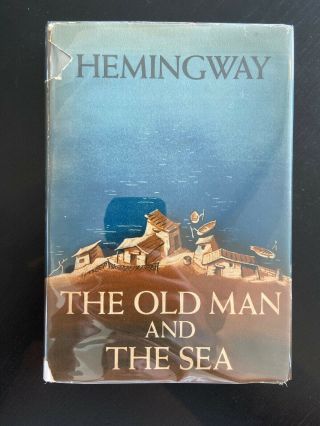 ⭐️ 1st Edition “a”,  Seal ⭐️ Old Man And The Sea Hemingway 1st Printing 1952