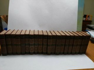 Of Charles Dickens Cleartype Edition 20 Volume Set 1868 7 " X 5 " Books