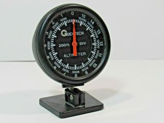 Guide Tech Altimeter 200ft Div With Base 0 To 15,  000 Ft